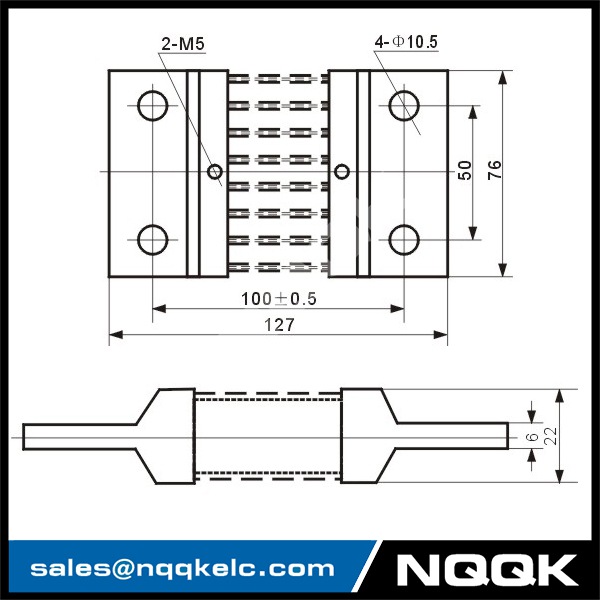750A Voltmeter Ammeter Electric welding machine DC current shunt resistors