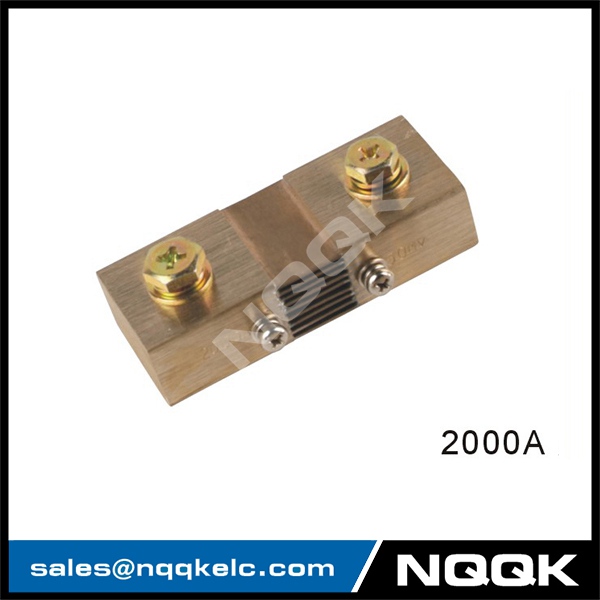 2000A 50mV Corea type Voltmeter Ammeter DC current Manganin shunt resistor