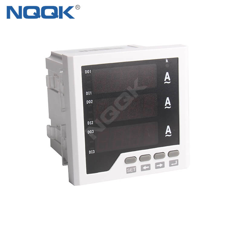 96 mm AC 5A 220V Class 0.5 NO Three 3 Phase Current Meter