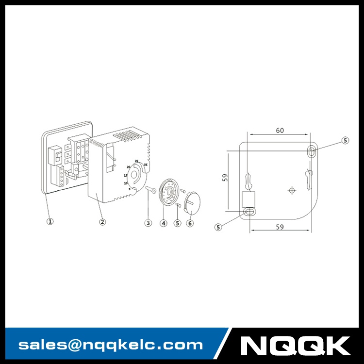 SG7000 Temperature Limiting Mechanical Bimetal Room Thermostat