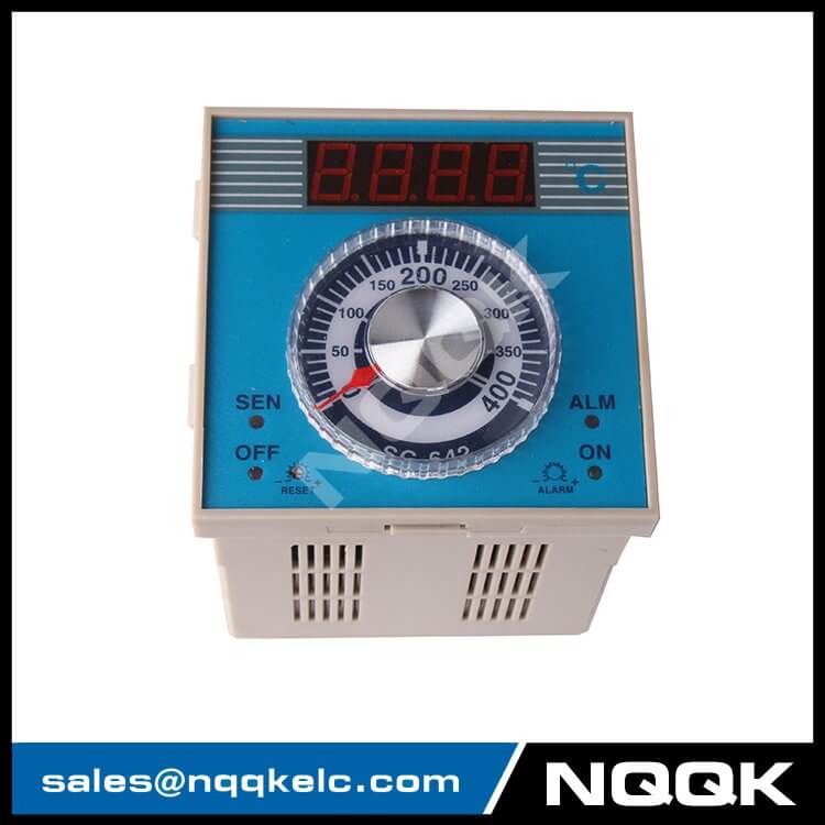 SG-642 96mm K J Pt100 Sensor Adjustion Digital Industrial Temperature Controller