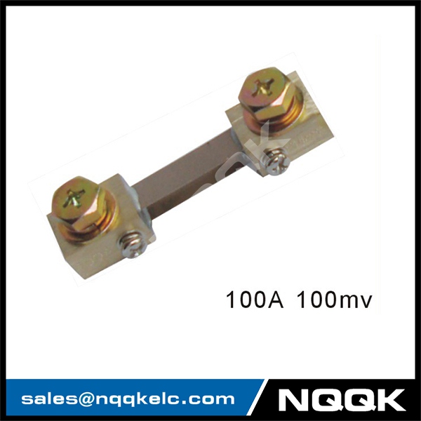 100A 100mV Corea type Voltmeter Ammeter DC current Manganin shunt resistor