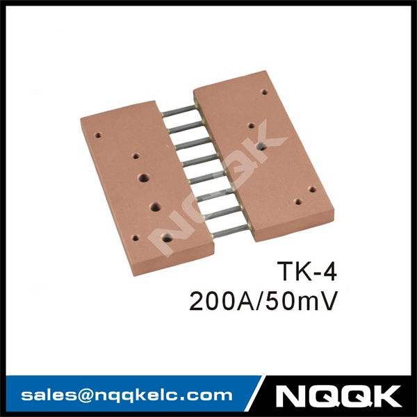 200A 50mV Turkey type Voltmeter Ammeter DC current Manganin shunt resistor