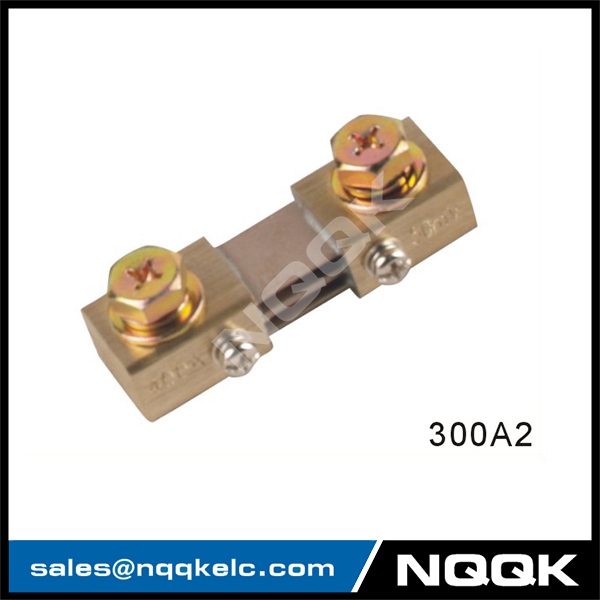 300A 2 50mV Corea type Voltmeter Ammeter DC current Manganin shunt resistor