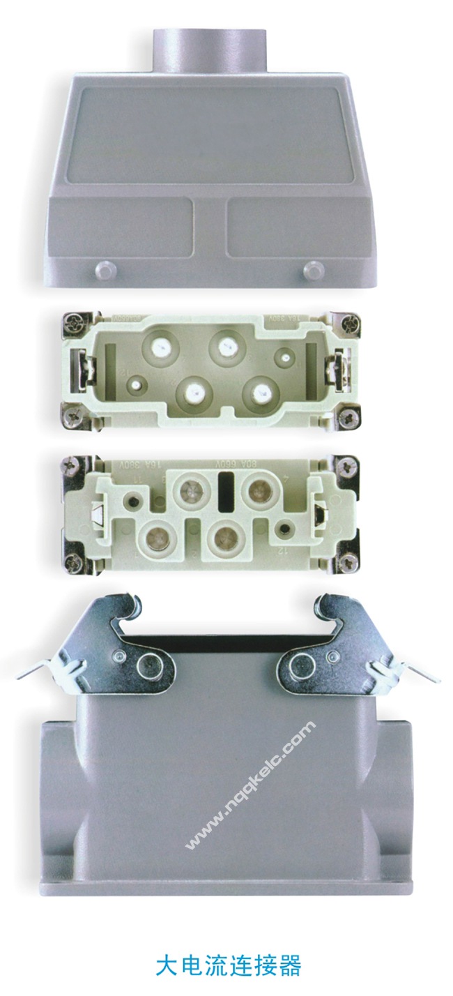 High Current Industrial rectangular plug socket heavy duty connector