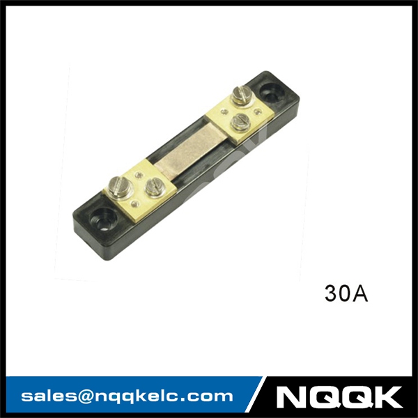 30A Russia Type Voltmeter Ammeter DC Current Manganin Shunt Resistor