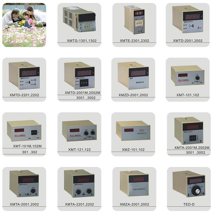 XMTE-2301 2302 thermocouple RTD voltage resistance current silicon time adjusting Industrial digital Temperature Controller