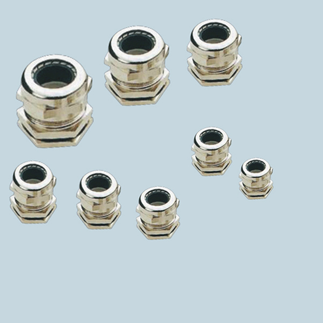 IP67 Nickel plated brass cable gland