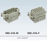 HDD 24 ~216 pin Insert Series rectangular plug socket heavy duty connector