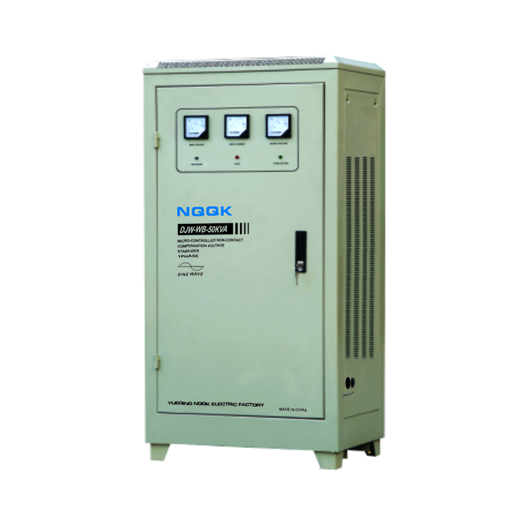 DJW-WB 50KVA / 60KVA Micro-controlled Non-contact Compensation 1Phase Series voltage regulator stabilizer