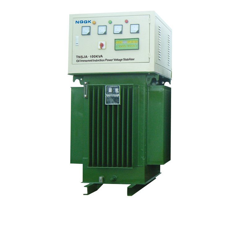 TNSJA 10KVA to 100KVA Oil Immersed Induction Stabilizer 3Phases Series voltage stabilizer regulator