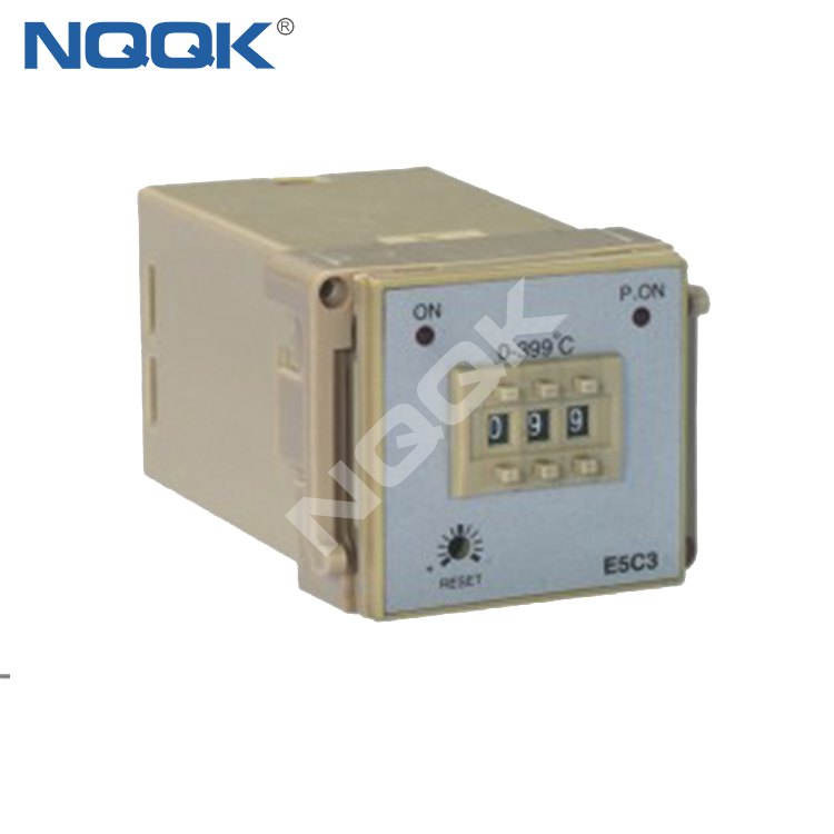 E5C3 48mm K J PT100 NO OFF Industrial Temperature Controller for plastic rubber packing machinery