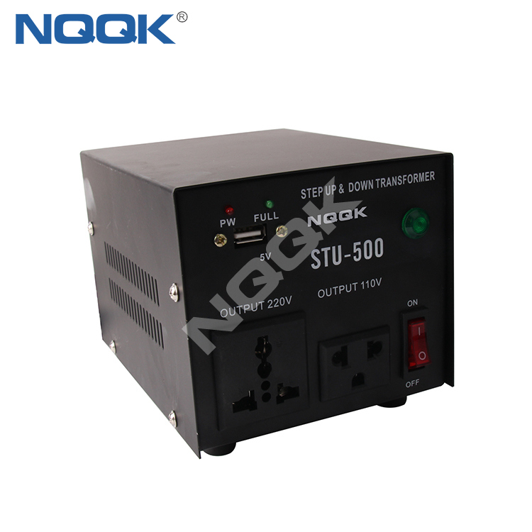 500W USB Power Voltage Converter STU-500 , Voltage Transformer , Step Up And Down Transformer