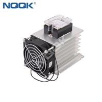 SSR-120VA 120A 380V 2W solid state relay voltage regulator with fan heat sink