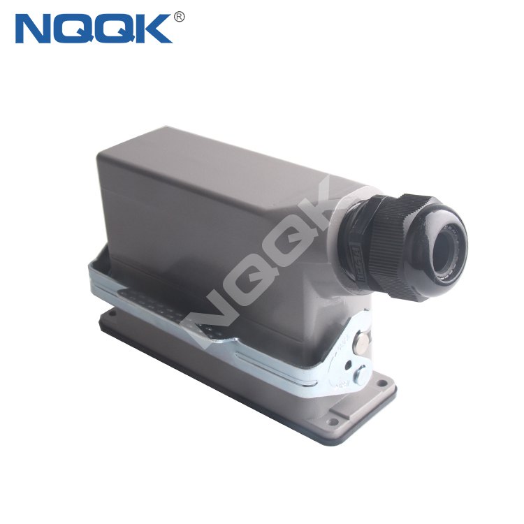 NQQK OEM 24pin plastic screw industrial waterproof heavy duty connector