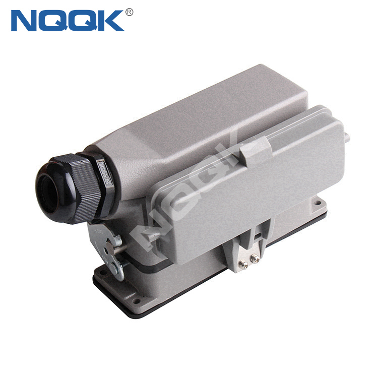 plug socket top entry 24 pin wire heavy duty connector