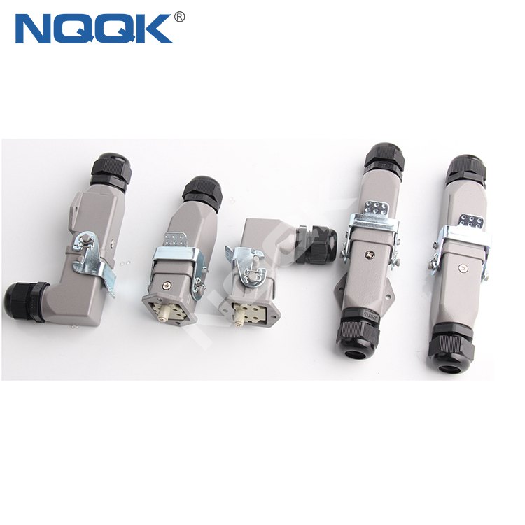 NO9997 HA 3 pin poles 10A IP65 Screw terminal Inserts surface mounted heavy duty sockets connector