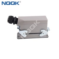 24 pin Position surface mounted heavy duty plug connector for mechanical