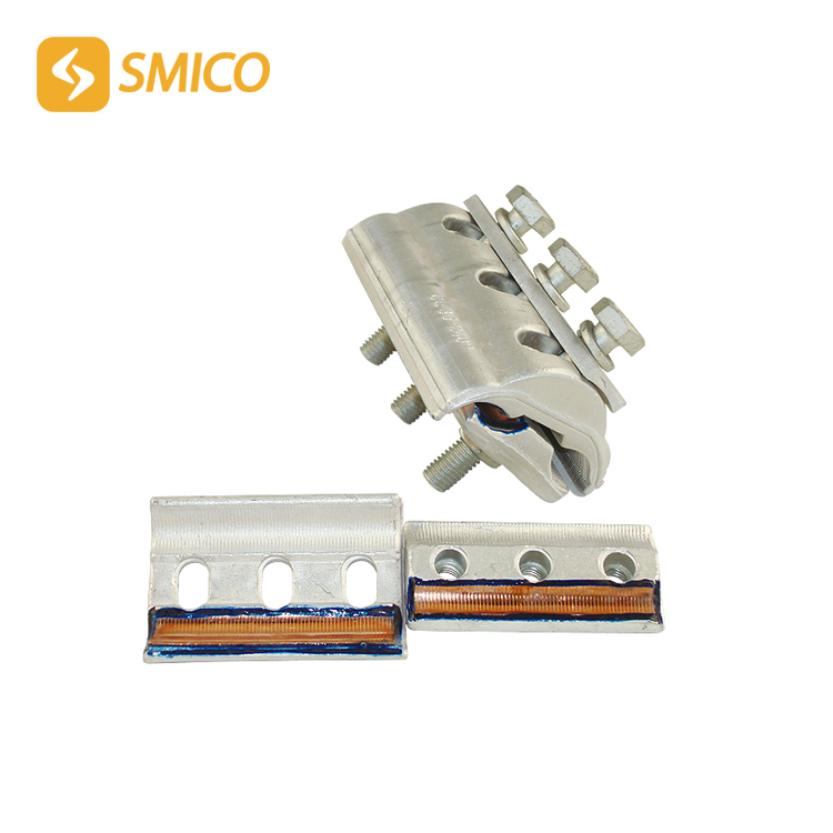 3 bolts aluminium copper and bimetallic type CAPG parallel groove clamp