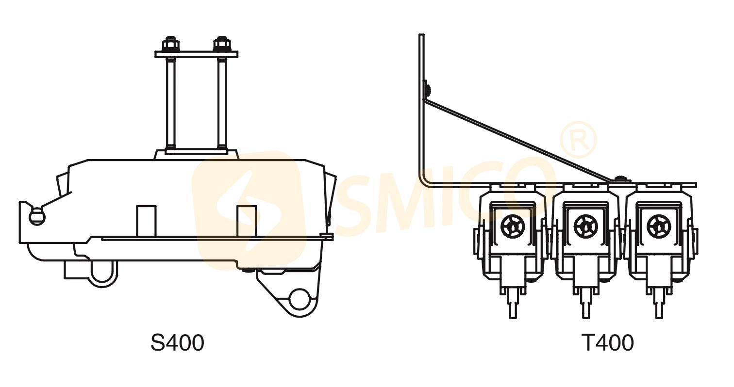 Single pole Low Voltage fuse switch 400AMPS