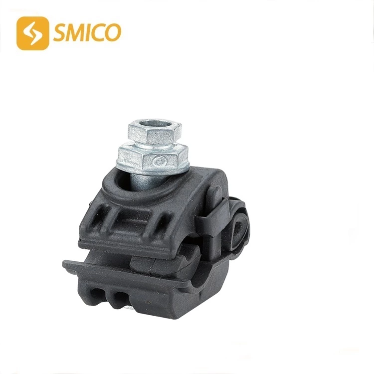 CT-1 black UV thermoplastic insulation piercing connector for ABC cable