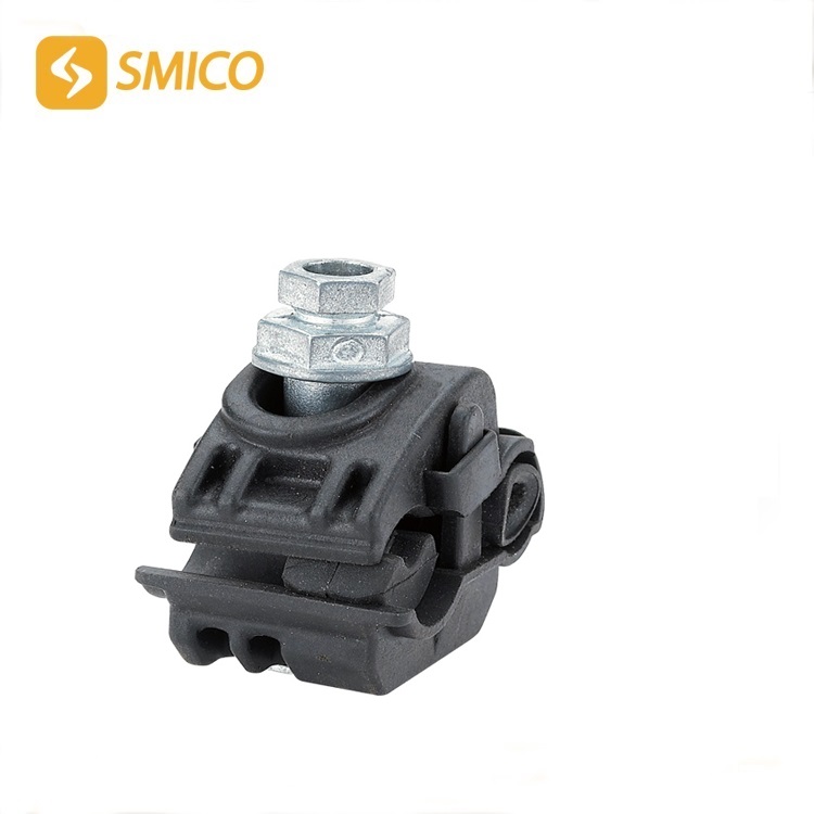 CT-1 black UV thermoplastic insulation piercing connector for ABC cable