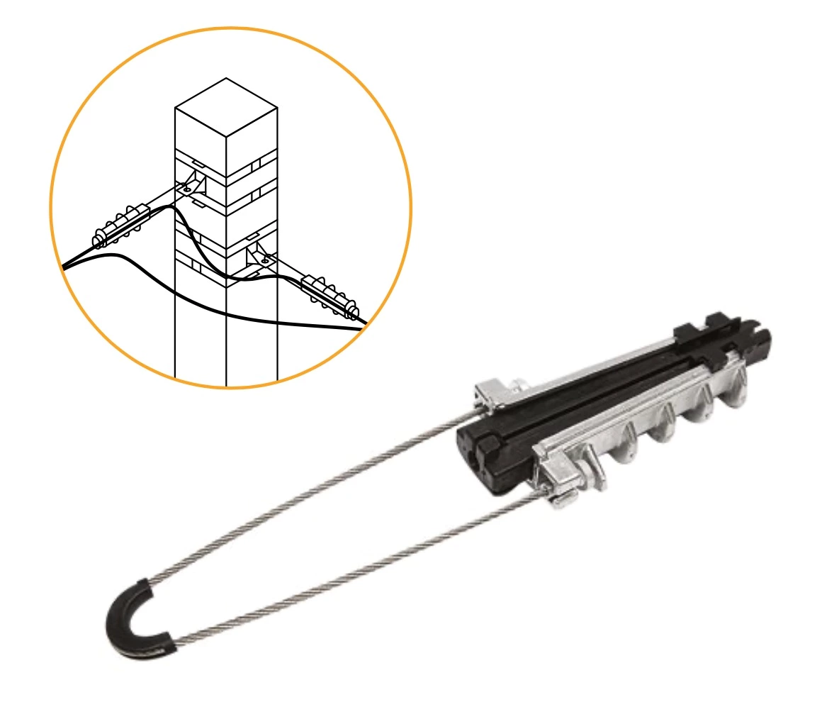 PAM-06 high strength aluminum alloy anchoring clamp