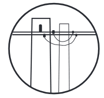 Insulation piercing connector for LV cable