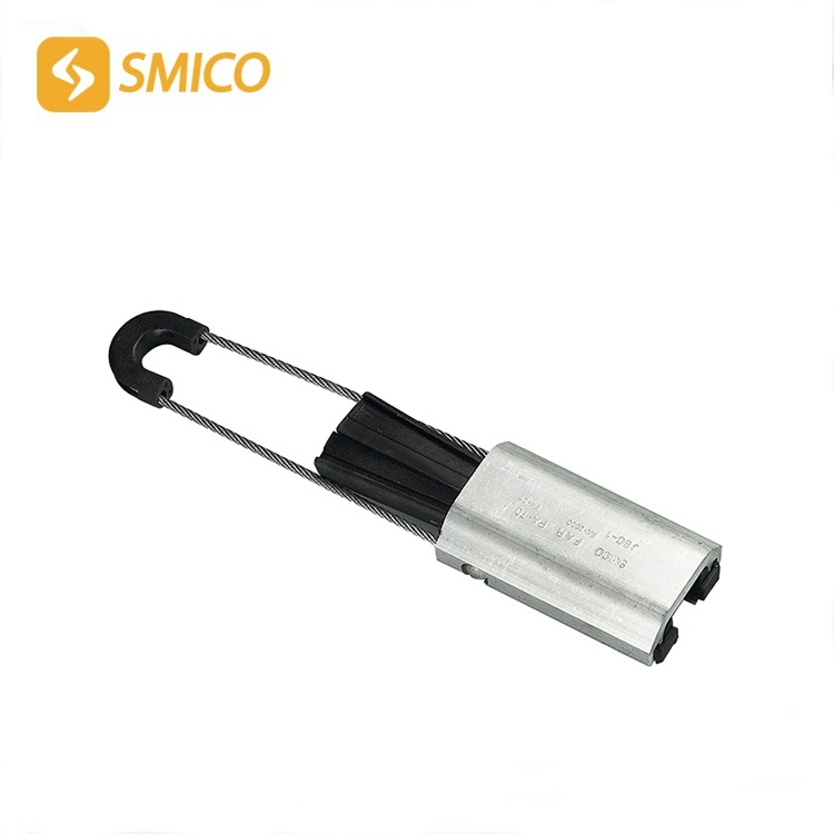 Low voltage pole ABC cable dead end clamp