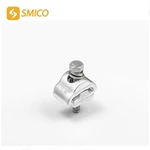 Parallel groove clamps for bare neutral messenger and grounding