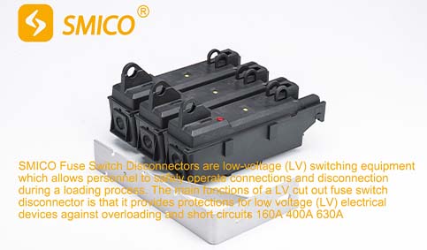 Pole fuse switch disconnector for NT00 NT1 NT2 NT3 fuse base