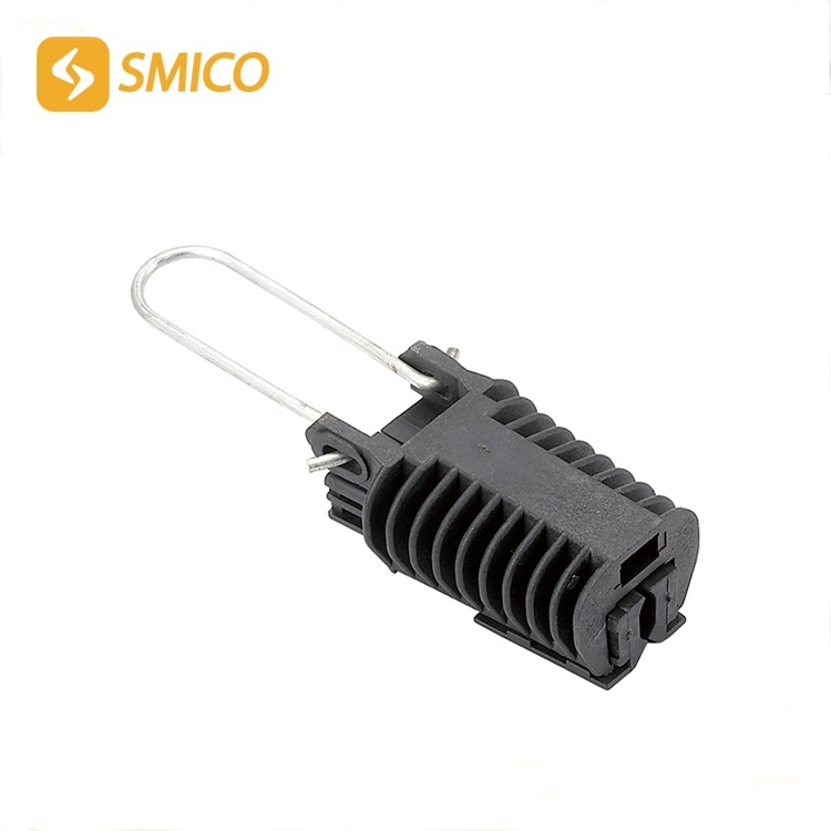 UV plastic wedge type anchoring clamp LA2 for 2 core ABC cables