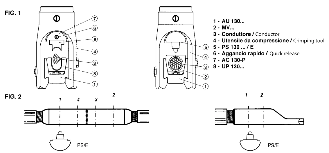 Copper aluminium cable lug connecting terminal