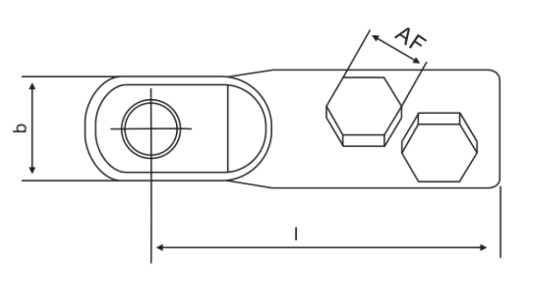 AMO Tin Plated Aluminium Alloy Mechanical Lugs And Connectors For Cable Accessories