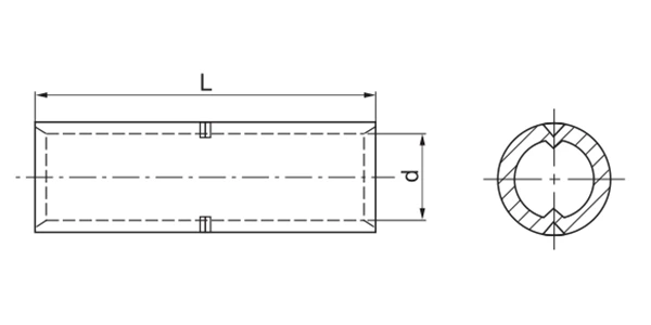 GTY-2 copper cable link power connector