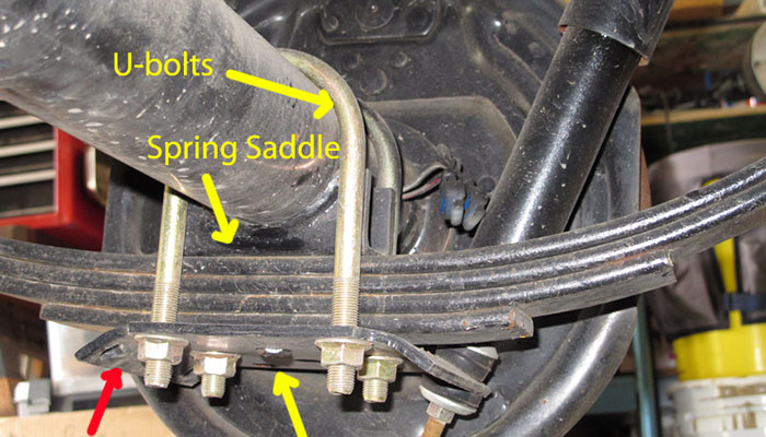 U bolt clamp for power and telecommunication line