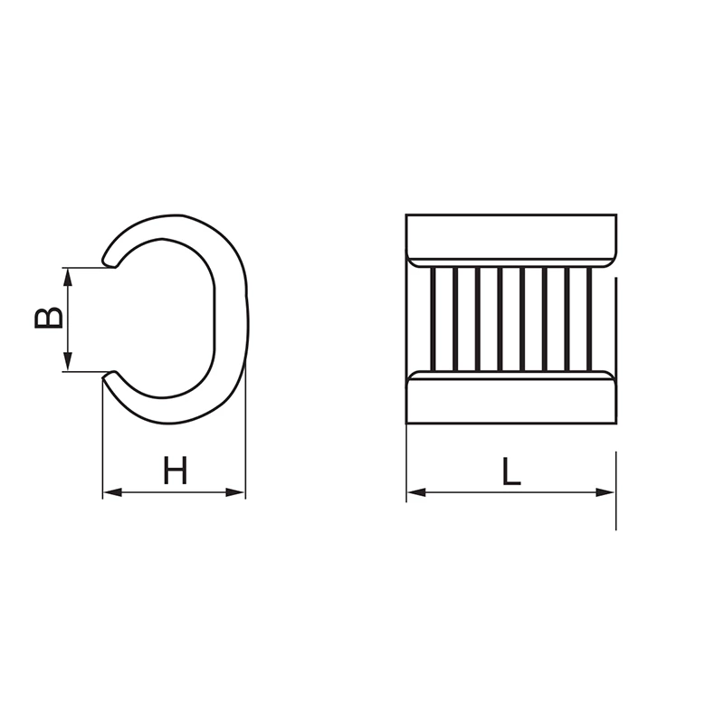 Tin plated mini 3 microns copper UT type connector