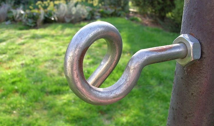Galvanized Pigtail eye Bolt for Electric Power Fittings