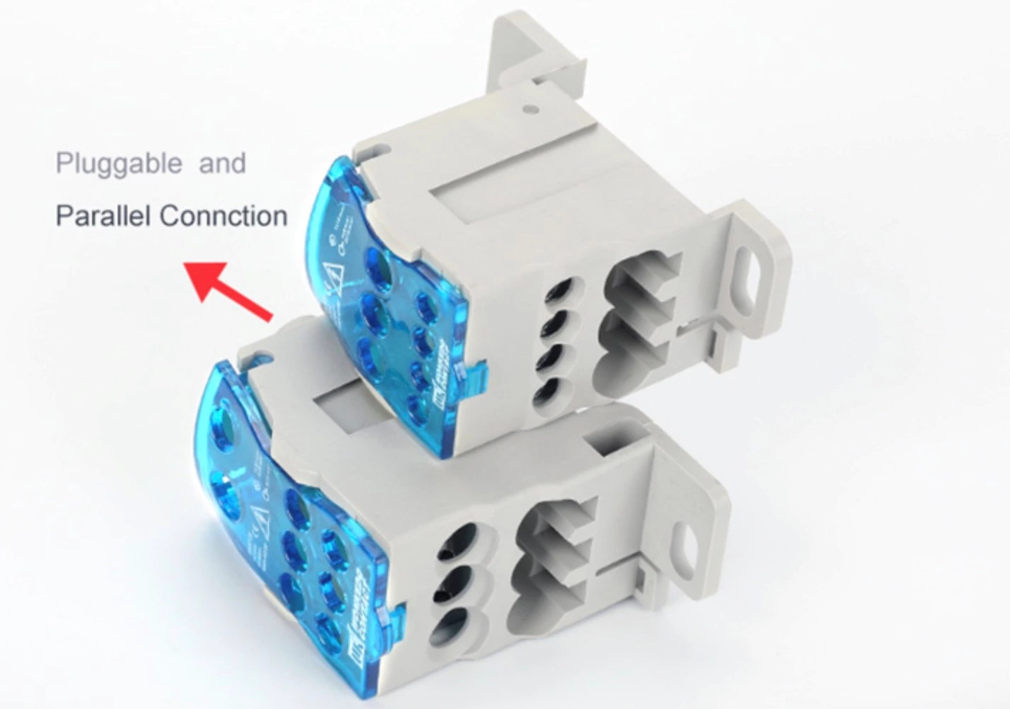 80A DIN Rail Distribuitor Box UKK terminal