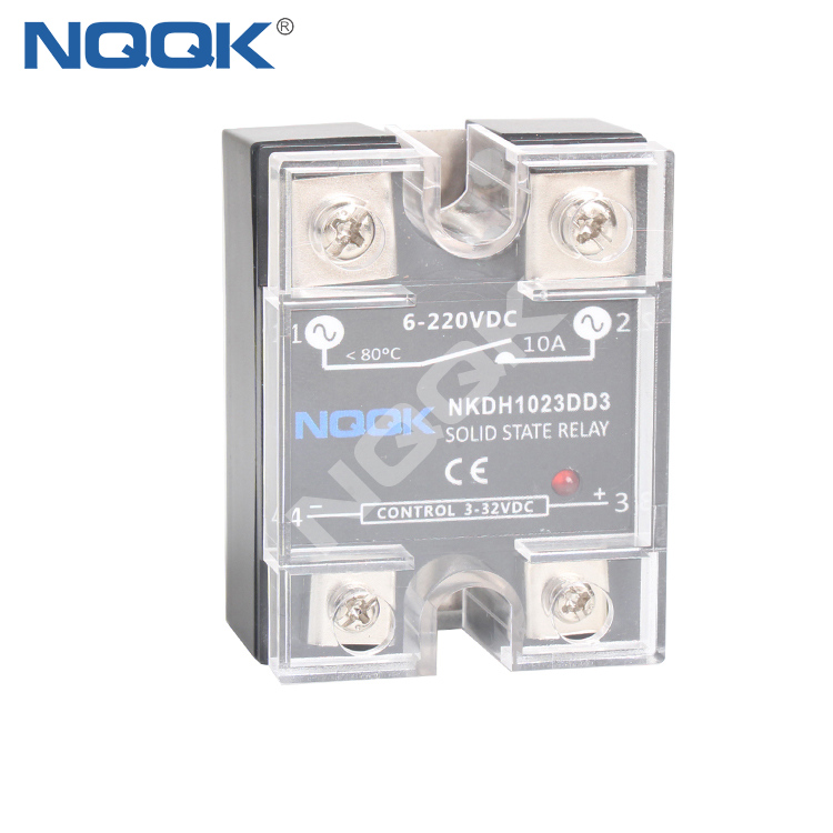 NKDH1023DD3 10A 220VDC 24VDC DC Single Phase SSR solid state relay