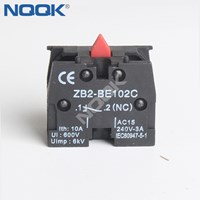 Button switch base auxiliary contact switch xb2 button accessory normally closed be102 normally open point ZB2-BE101C