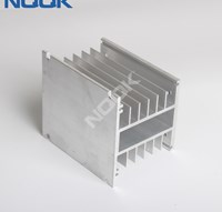 Three-phase solid state relay radiator heat sink base SSR heat sink guide rail Yangming aluminum profile H type