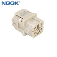 HA-004-F 4 pin male and female insert contacts heavy duty connector
