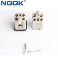 HQ-005-MC 16A 400V industrial 5 pin male female connector Heavy Duty Electrical Connectors