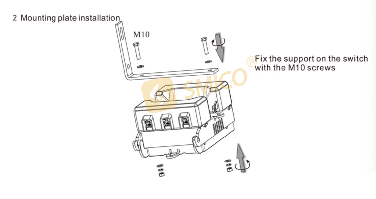 Outdoor pole mounted load break switch