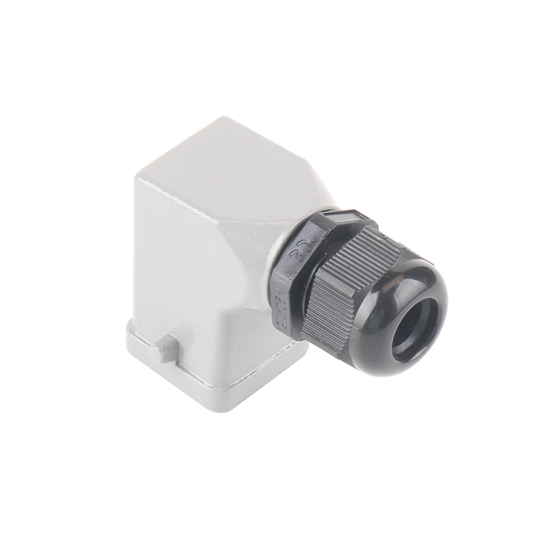 H3A-MTS shell Side outlet Heavy Duty Connector shell