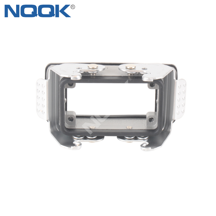 H10B-AG perforated mounting base (double buckle) Heavy duty connector housing