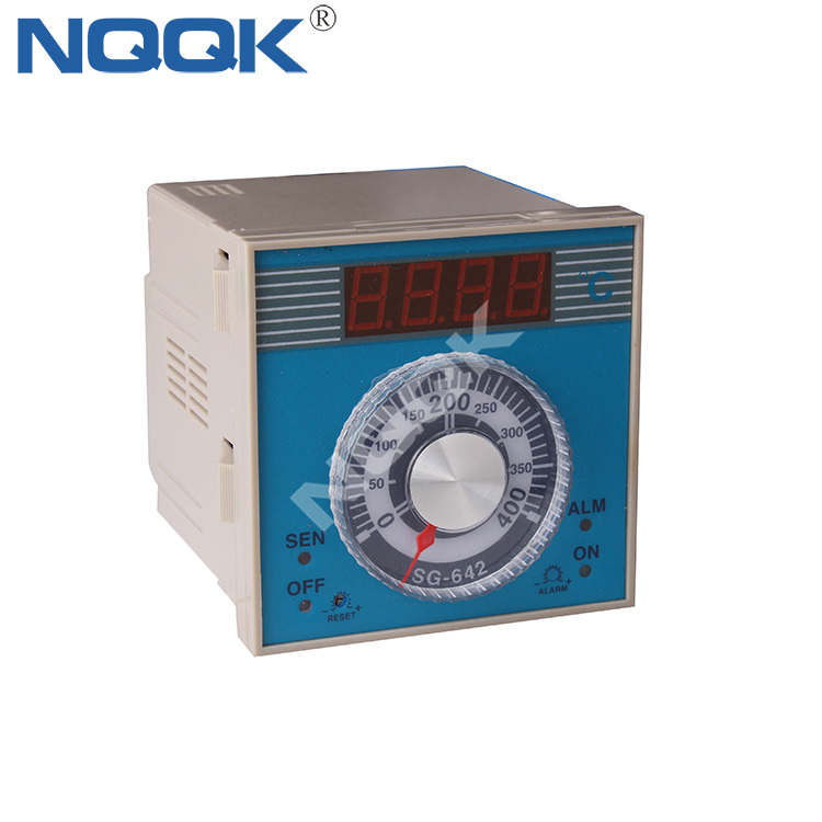 SG-642 96mm K J Pt100 Sensor Adjustion Digital Industrial Temperature Controller