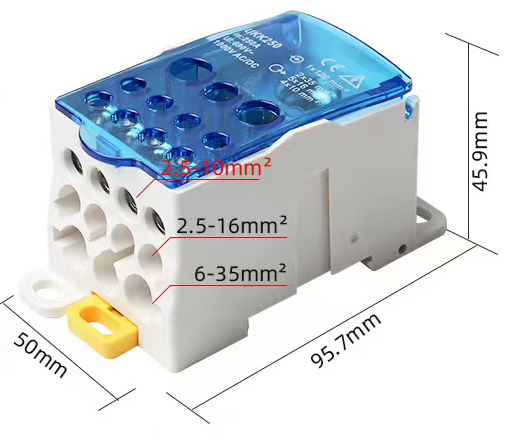 Terminal Block Connector UKK 250A Screw Type