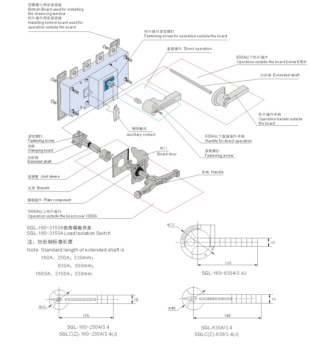 Load Isolation Switch 63a-3150a